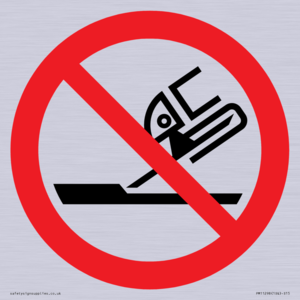 Prohibition: Do not use for face grinding